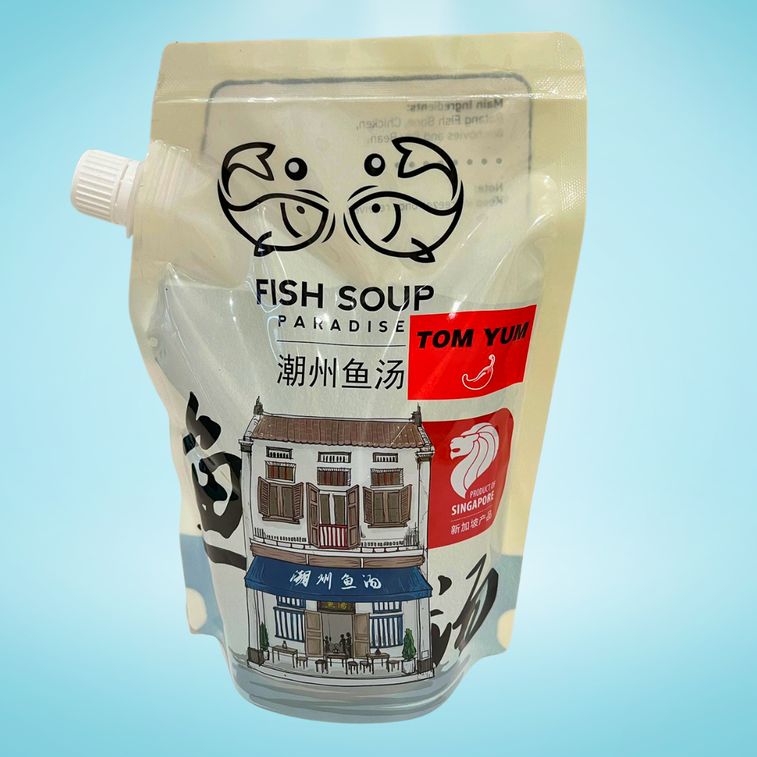 Tom Yum Fish Broth 东炎鱼汤 1L (Frozen) Fish Soup Paradise