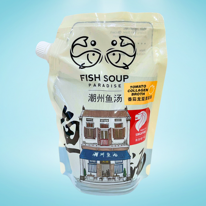 Tomato Collagen Broth 番茄龙趸美滋汤 1L  (Frozen)