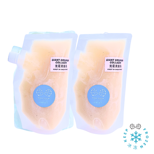 Giant Grouper Collagen Broth 龙趸美滋汤 500ml (Frozen)