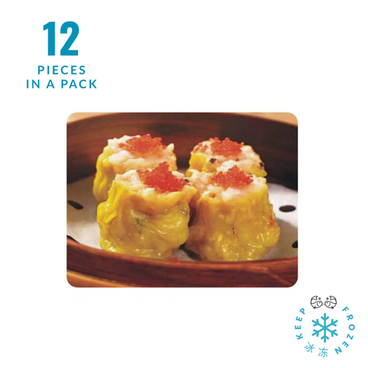 Premium Seafood Siu Mai with Fish Roe - 鱼子海鲜烧卖