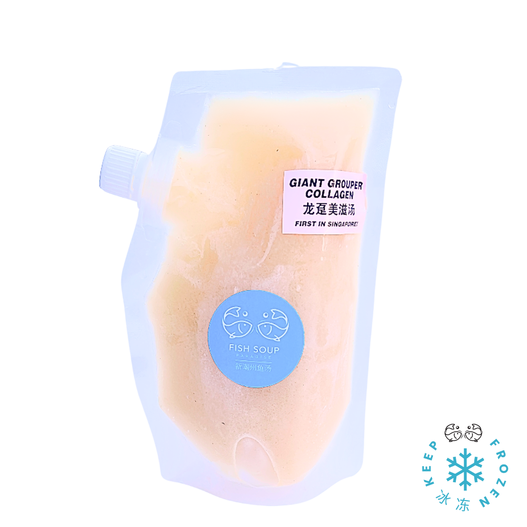 Giant Grouper Collagen Broth 龙趸美滋汤 500ml (Frozen)