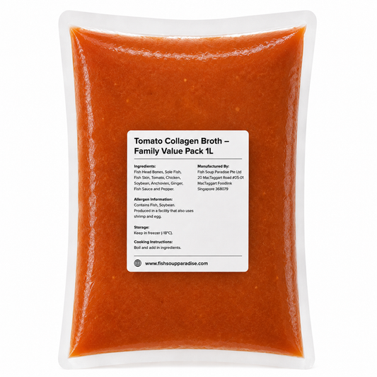 Tomato Collagen Broth 番茄美滋汤 1L (Frozen) [Pre-Order 3 Working days]