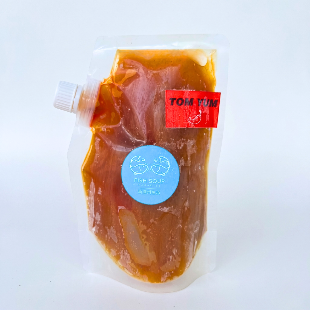Tom Yum Fish Broth  东炎鱼汤 500ml (Frozen)