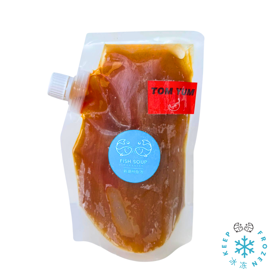Tom Yum Fish Broth  东炎鱼汤 500ml (Frozen)