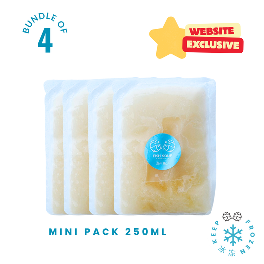 Mini Pack - Signature Batang Fish Broth 250ml x 4 (Frozen)