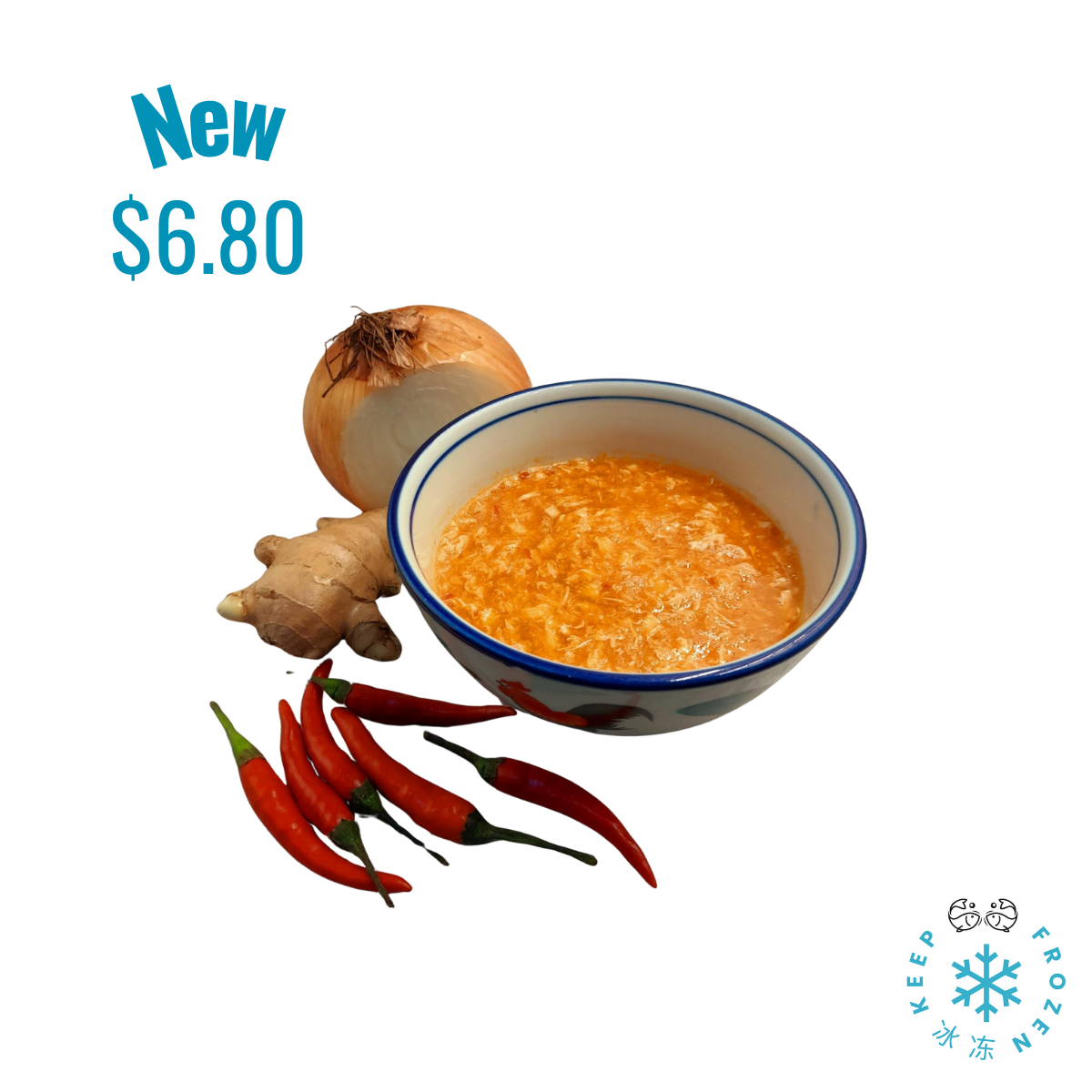 Chilli Crab Sauce 辣椒螃蟹酱 500ml [Frozen]