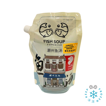 Tomato Collagen Broth 番茄龙趸美滋汤 1L  (Frozen)